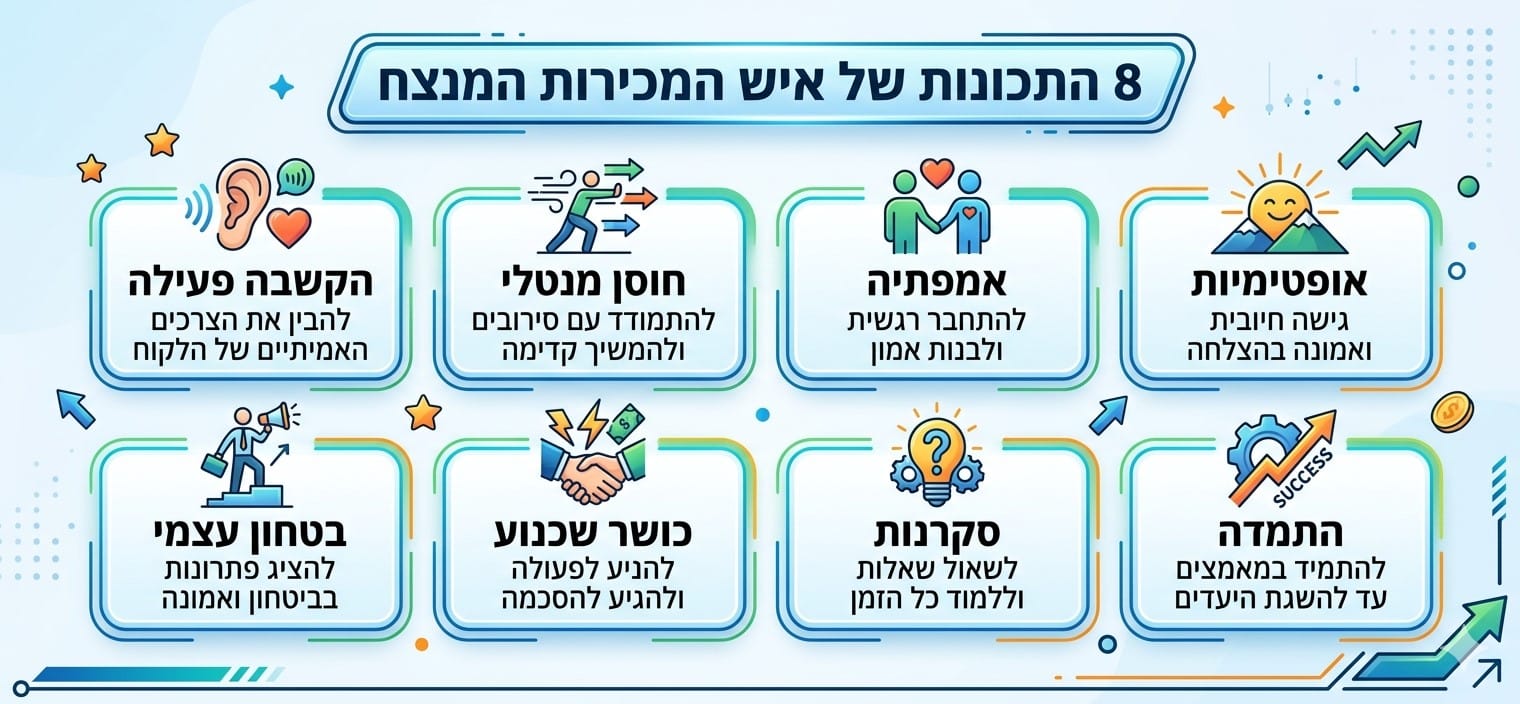 בחרו נכון את איש המכירות שלכם